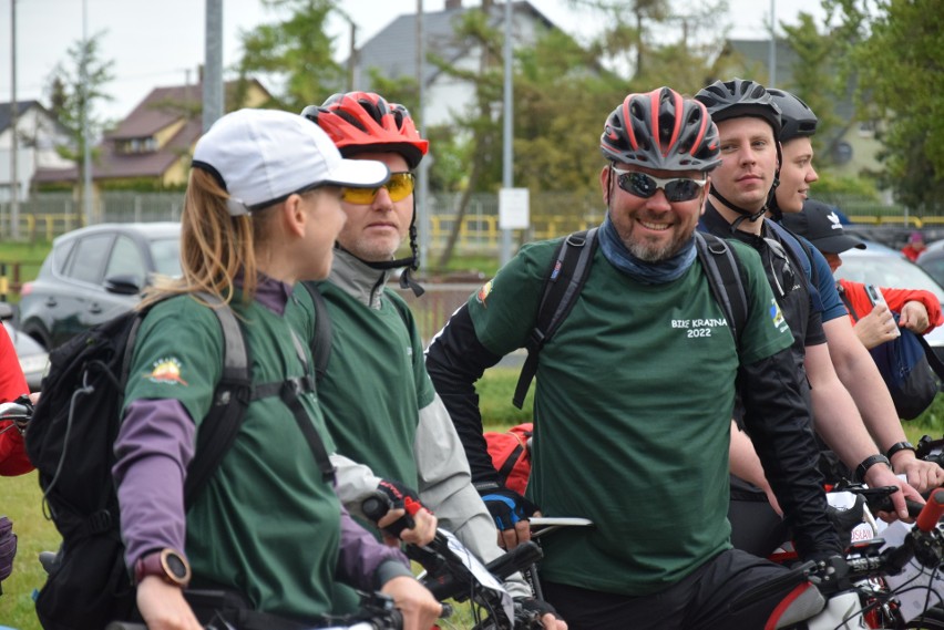 Rajd rowerowy Bike Krajna wystartował także z Sępólna...