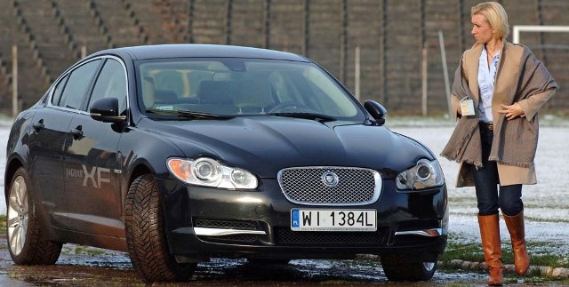 Jaguar XF to jedna z atrakcji tegorocznych koszalińskich targów motoryzacyjnych.