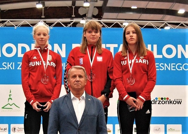 Zielonogórzanka Maja Marcinkowska zdobyła w Spale dwa medale, złoty i srebrny.