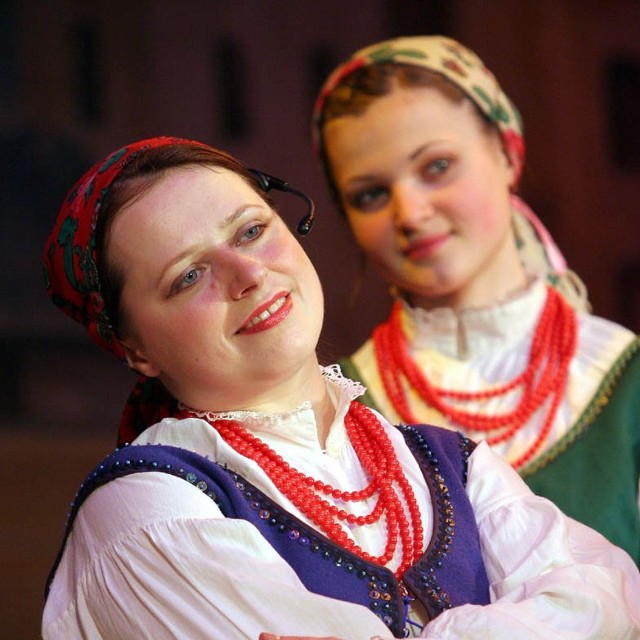 Młodzi tancerze z Wileńszczyzny popisywali się niemal cyrkowymi umiejętnościami.