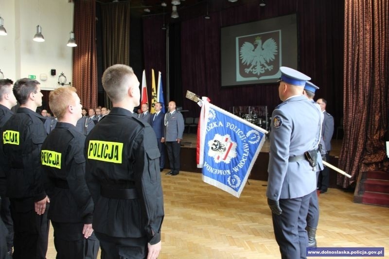 Dolnośląska policja ma 48 nowych funkcjonariuszy