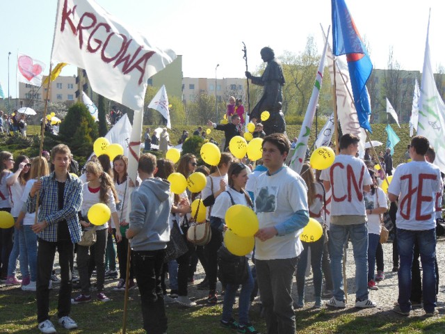 W Marszu  Życia uczestniczyło wiele osób z całej diecezji zielonogórsko-gorzowskiej