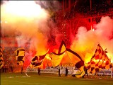 Fani AIK mobilizują się na mecz z Lechem (WIDEO)