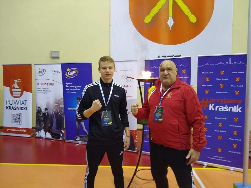 Tobiasz Zarzeczny ze Stalowa Wola Boxing Team został wicemistrzem Polski (ZDJĘCIA)