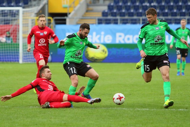 W lutym Górnik Łęczna wygrał z Piatem 1:0.