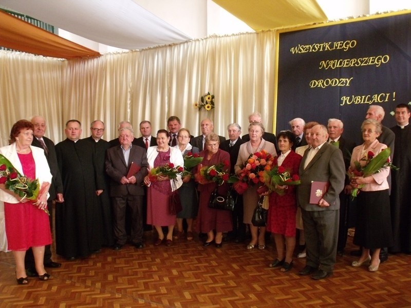 Dzisiaj w Czerwinie odbył się jubileusz 50 i 55 lat pożycia...