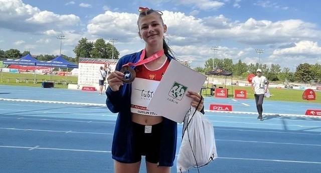Natalia Biskupska ze złotem Mistrzostw Polski U-20 w Lublinie. Zobacz więcej zdjęć >>>>>>>>>>