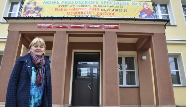 - Można zapisywać dzieci do naszego przedszkola - zaprasza Ewa Poręba, dyrektorka Specjalnego Ośrodka Szkolno-Wychowawczego w Kluczborku.