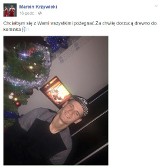 Marcin Krzywicki nie traci formy w święta [ZDJĘCIE]