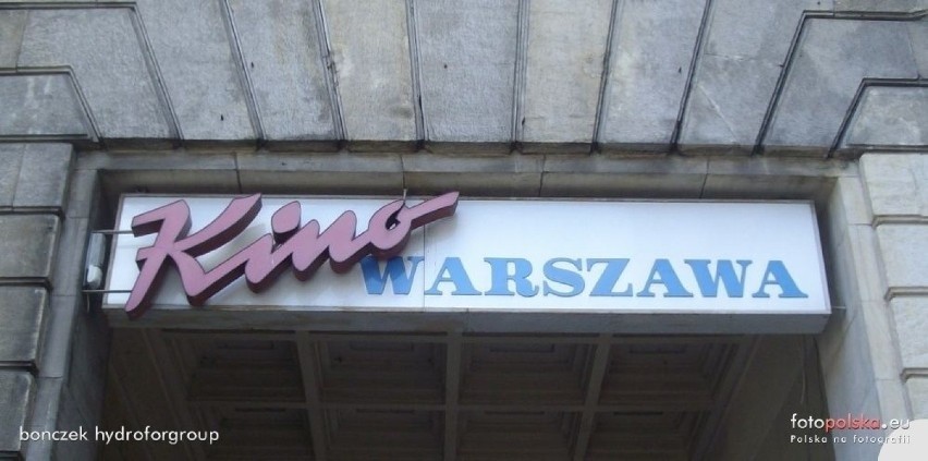 Kino Warszawa działało w miejscu, gdzie dziś mieści się DCF,...