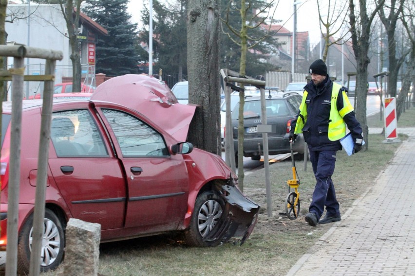 Wypadek na ulicy Głównej