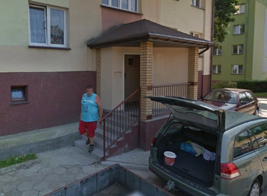Mieszkańcy Sokółki uchwyceni kamerami Google Street View