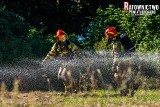 Ełk. Wybuch butli z acetylenem na ulicy Parkowej. Dwie osoby ranne. Na szczęście to tylko ćwiczenia [ZDJĘCIA] 