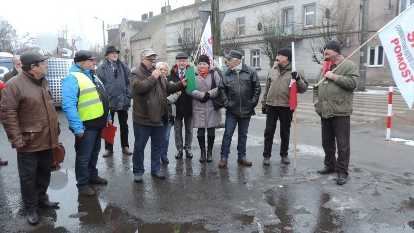 Dziś po raz trzeci odbyła się blokada dróg krajowych w...