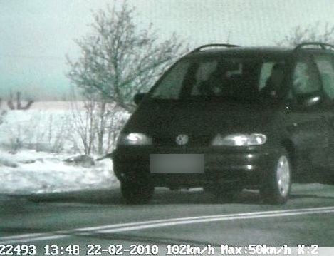 Jeden z kierowców "ustrzelonych" przez fotoradar w Suwałkach...
