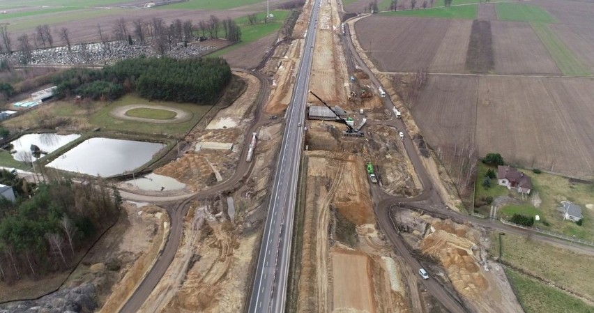 Budowa autostrady A1. Odcinek E, to ostatnia już część A1...