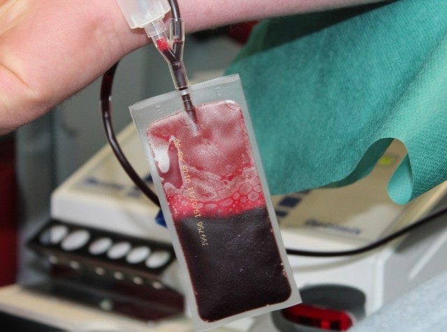 Jednorazowo można oddać 450 ml krwi.