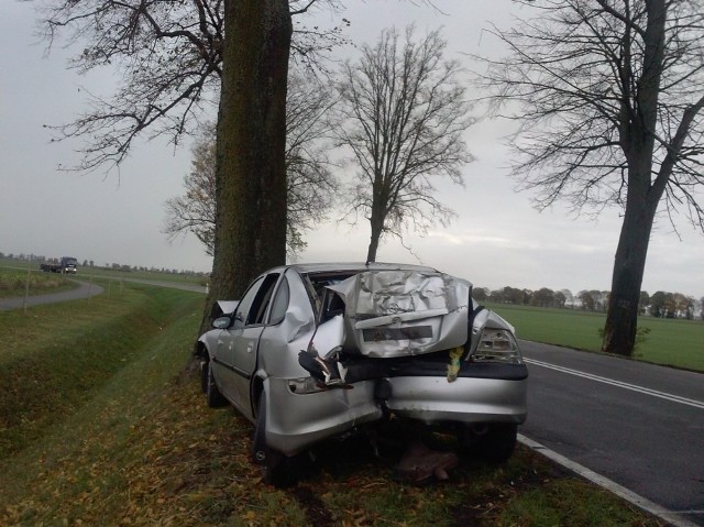 Wypadek pod Starym Polem wydarzył się 20.10.2014 r.