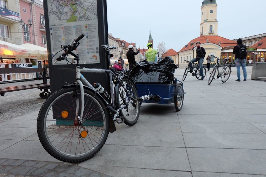 Białostocka Masa Krytyczna zawsze startuje z Rynku...