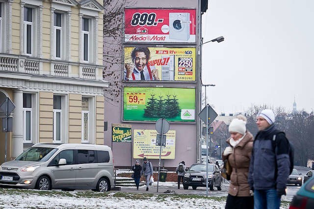 Bydgoski ratusz porządkuje reklamy w mieście - Będą musiały współgrać z otoczeniem.