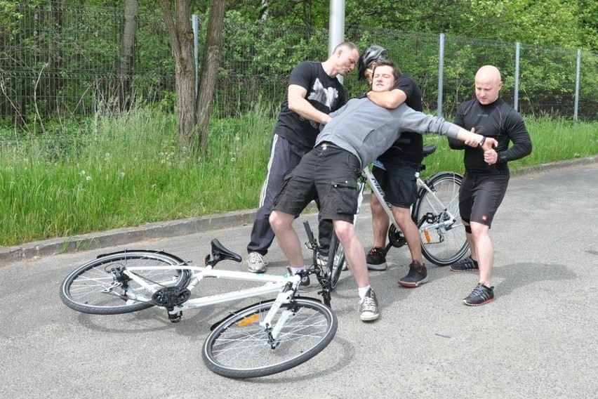 Śląscy policjanci uczyli się służby na rowerach [ZDJĘCIA]