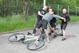 Śląscy policjanci uczyli się służby na rowerach [ZDJĘCIA]