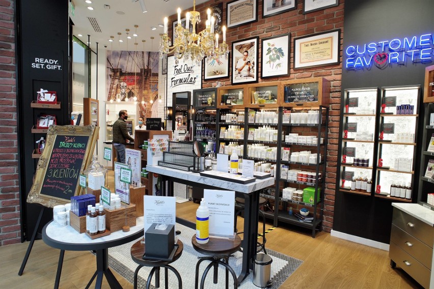 Butik Kiehl's w Bonarce. Oryginalny design i dekoracje w...