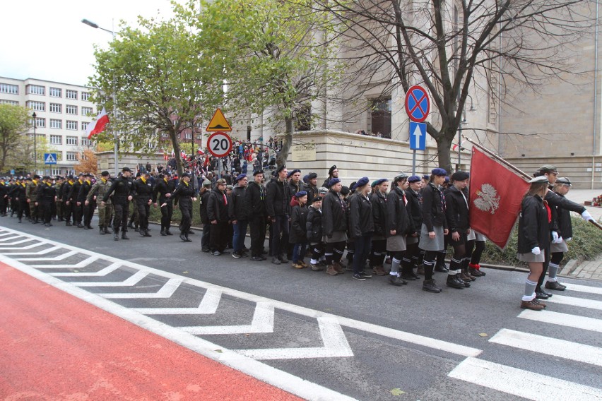 Uroczystości Święta Niepodległości w Katowicach 11 listopada...