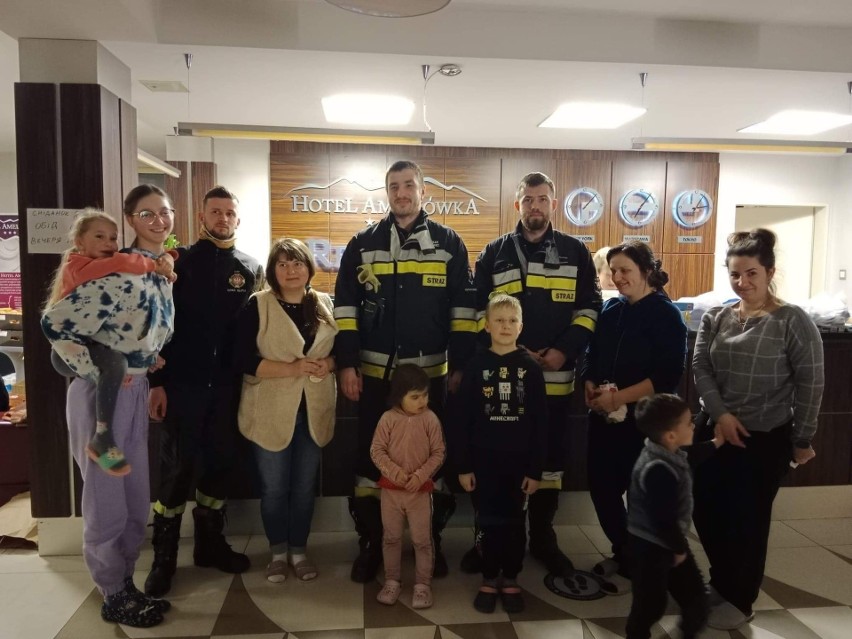 Blisko 200 uchodźców z Ukrainy w Hotelu Ameliówka, w Mąchocicach Kapitulnych. "Tworzymy jedną, wielką rodzinę"