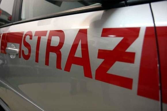 Straż pożarna musiała zabezpieczyć miejsce zdarzenia.