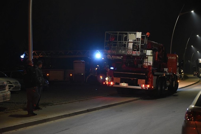 Nowy Sącz. Pożar w jednym z pomieszczeń w Konspolu [ZDJĘCIA]