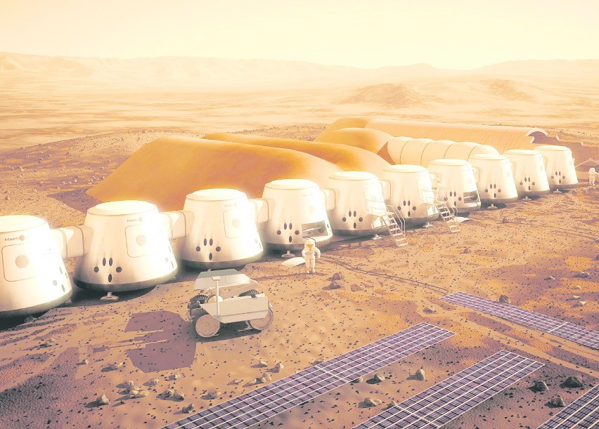 Czy tak będzie wyglądać kolonizacja Marsa? Tak w każdym...