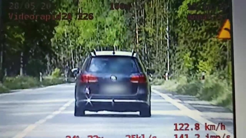 Katrynka. Policjanci z grupy Speed zatrzymali łotewskiego pirata drogowego (WIDEO)