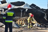 Pożar we Wrocławiu. Straż pożarna wciąż dogasza halę