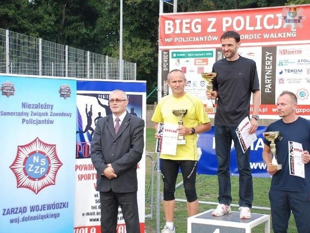 Adam Thiel zajął pierwsze miejsce podczas Mistrzostw Polski Policjantów.