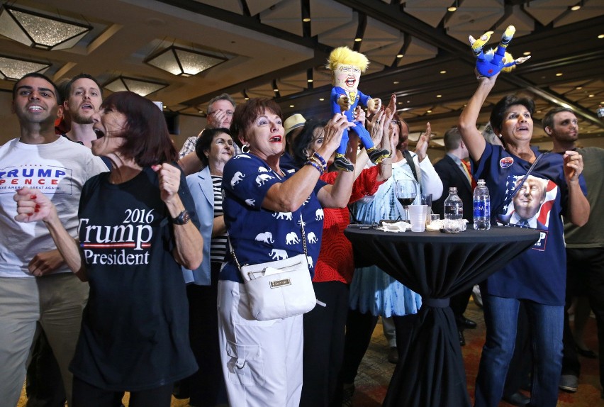 Wyniki wyborów w USA: Zobaczcie na zdjęciach jak cieszą się...