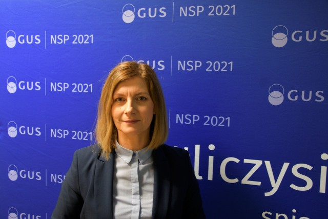 Agnieszka Piotrowska-Piątek, dyrektor Urzędu Statystycznego w Kielcach.