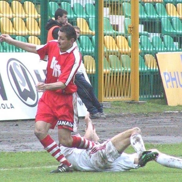 Dariusz Brytan (z lewej) ponownie zagra w barwach Stali Stalowa Wola.