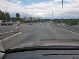 Z węzła DK86 w katowickim Giszowcu zniknęły żółte znaki na drodze. Kierowcy skarżą się, że zrobiło się niebezpiecznie. Powód?