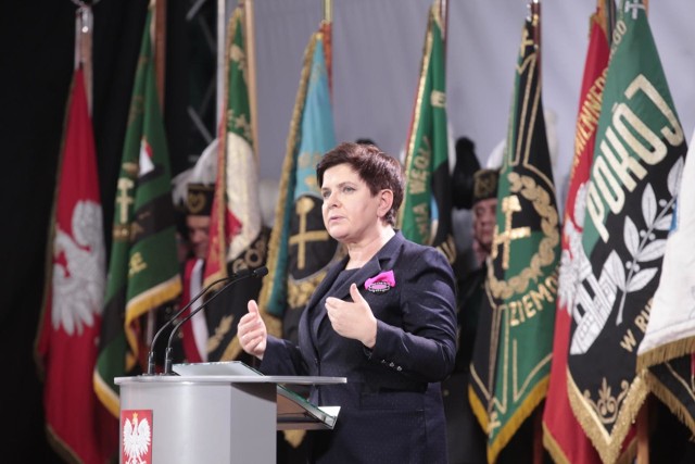 Beata Szydło w Rudzie Śląskiej