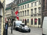 Flagi ze swastykami w całym mieście. Wrocław zamienił się w Breslau