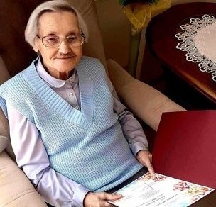 Janina Kulig skończyła 101 lat i jest najstarszą mieszkanką Zatora
