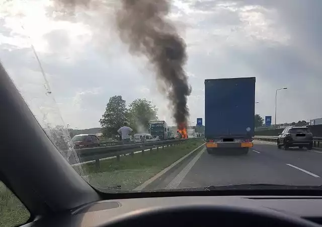 Porosły - Karambol na S8. Zderzyło się siedem samochodów