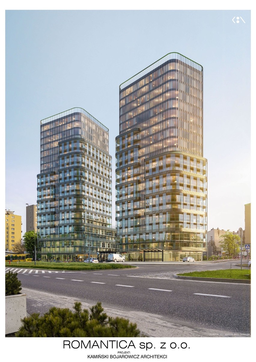 21-piętrowe wieżowce chcą wybudować deweloperzy naprzeciwko dworca autobusowego w Kielcach. W miejsce dawnego kina Romantica  