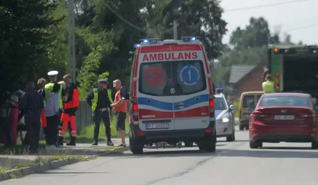 Do wypadku doszło na ulicy Zamkowej w Tarnobrzegu