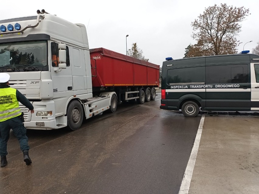 Nielegalne transporty na DK 19 zatrzymane przez podlaskich inspektorów ITD