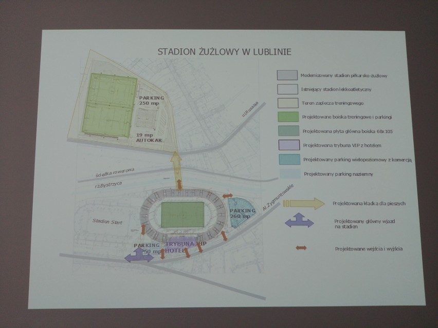 Nowy stadion żużlowy w Lublinie powstanie w miejscu obecnego, przy Al. Zygmuntowskich?