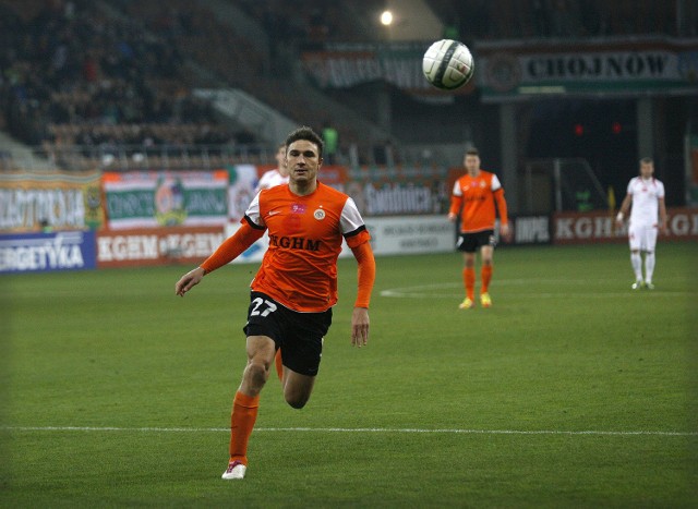 Michal Papadopulos zdobył zwycięskiego gola w Siedlcach i został bohaterem Zagłębia