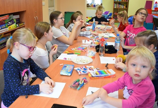 Aktywne ferie w Bibliotece Publicznej w Miastku i jej filiach