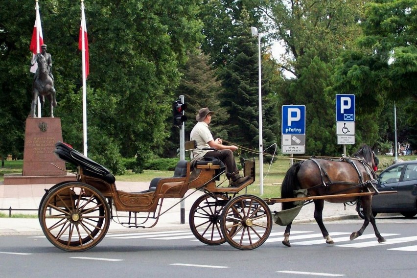 Gorzowska dorożka zostawia po sobie zapachowe ślady (zdjęcia Czytelnika)